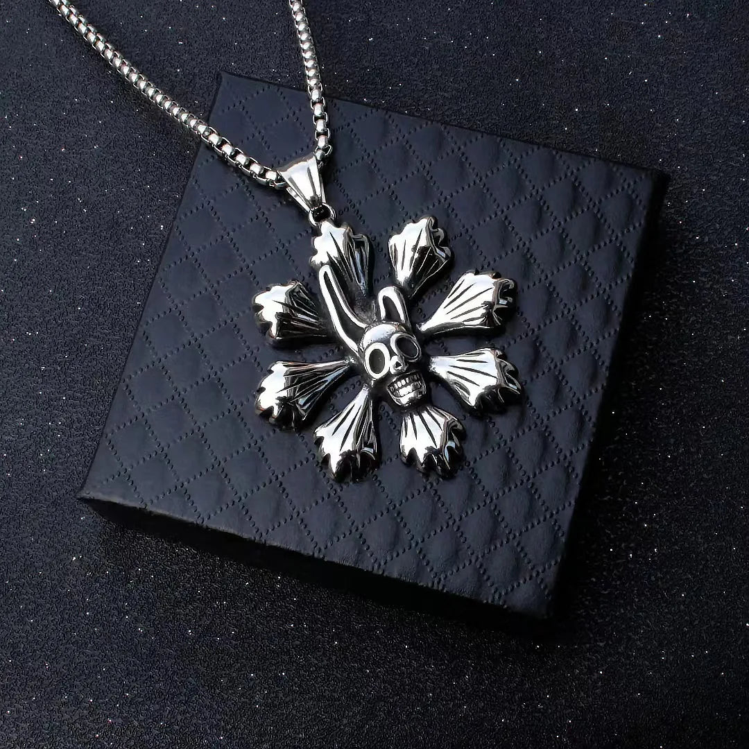Skull Steel Pendant