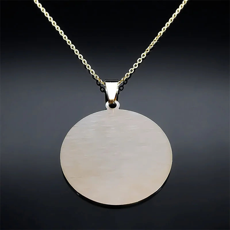 Seal of Seven Archangels Pendant — Stainless Steel