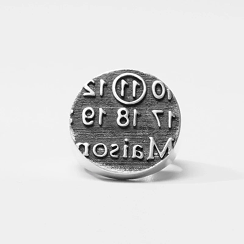 Stainless Steel Viking Simple Ring vintage Hammer retro punk Classic Ring Male finger Love Jewelry for man Gift OSR514