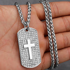 Minimal Pendant Necklace — Stainless Steel