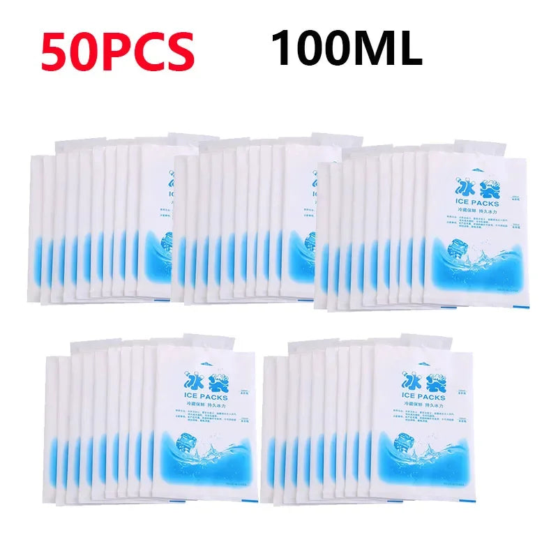 100ml/400ml Reusable Cold Compress Gel Ice Packs Packs For Injuries,Pain Relief,Safe Eco-Friendly Hot And Cold Gel