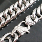 Double Cuban Link Necklace 16mm — Stainless