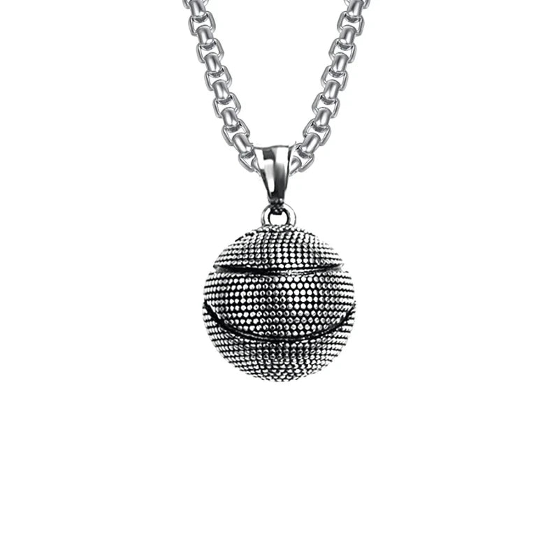 Basketball Steel Pendant Dark Street Punk