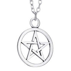 Pentagram Pendant Necklace — Gothic Chain 60cm