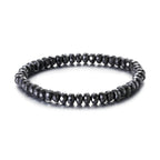 New Arrow Hematite Elastic Bracelet Men Jewelry Armband Heren Fashion Beaded Yoga Bracelet Women Bileklik