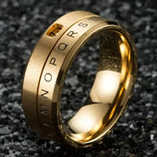 Viking Gothic Finger Spinner Ring — Stainless Steel