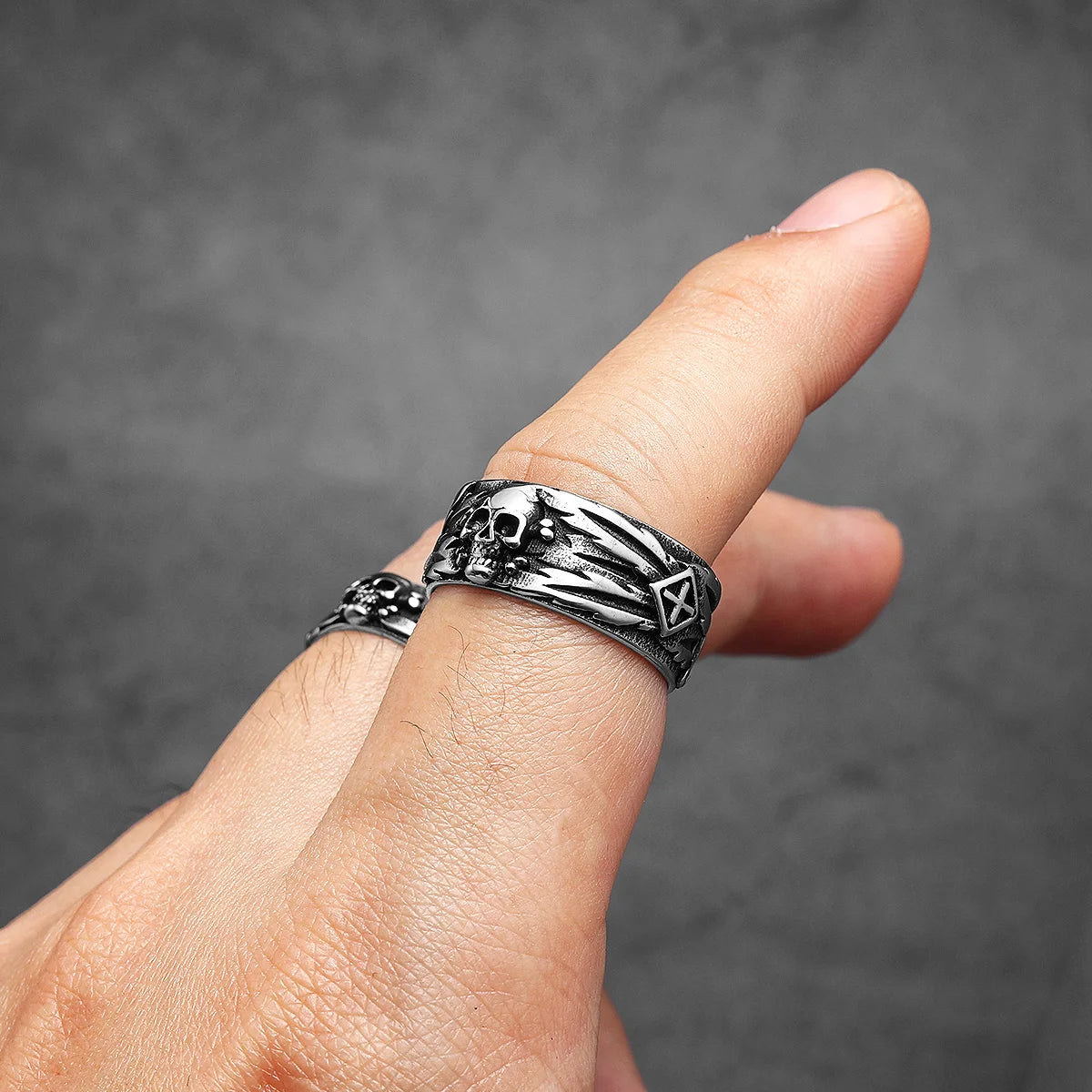 Skull Devil Ring — Stainless Steel