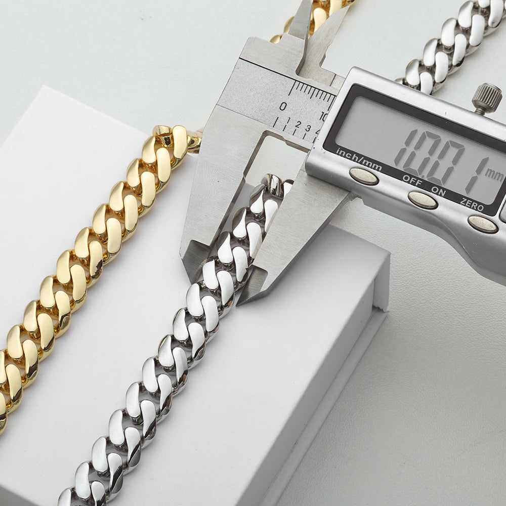925 Silver VVS Moissanite Monaco Chain Necklace