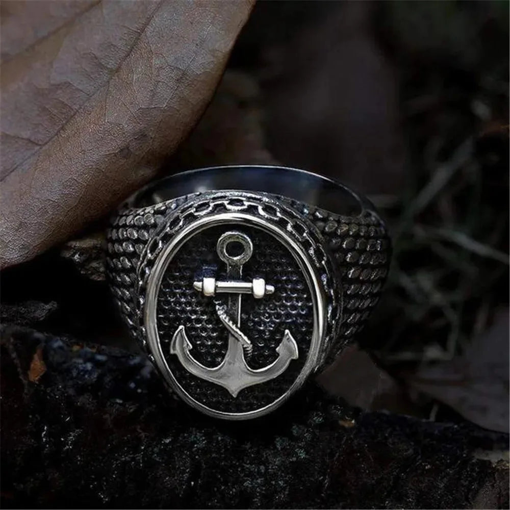2024 Popular European and American Domineering Skull Men's Rings Personalized Punk Trend Hip-hop Rock Men's Rings