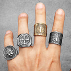 St. Benedict Ring — Stainless Steel