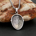 Jason Mask Pendant — Stainless Steel