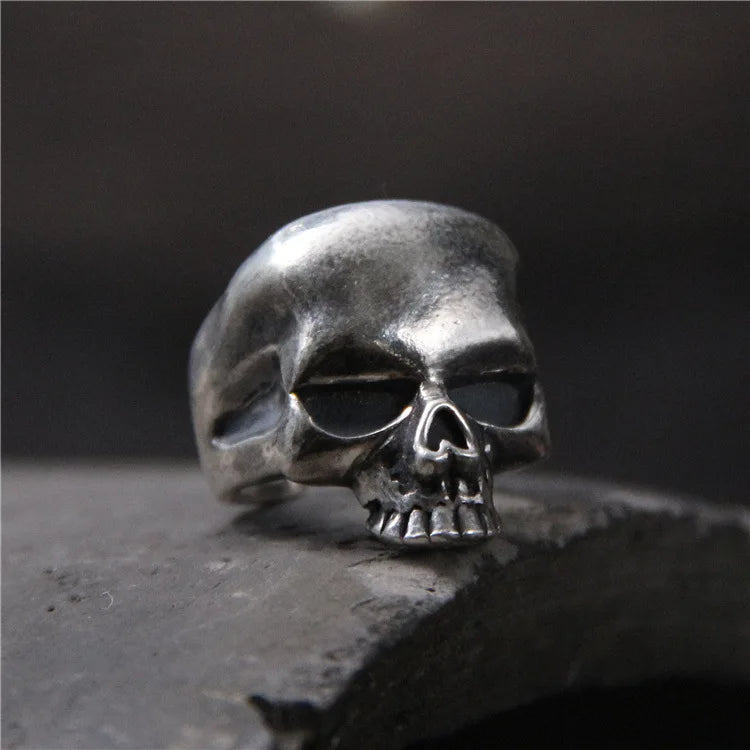 Skull Ring — 925 Silver Thai Retro Punk