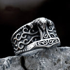 Mjolnir Thor Hammer Ring for Men — Vintage Stainless Steel