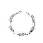 Byzantine Chain Bracelet — Simple Aesthetic, 316L Stainless Steel