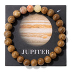 Rope Steel Bracelet Moon 8MM Solar System