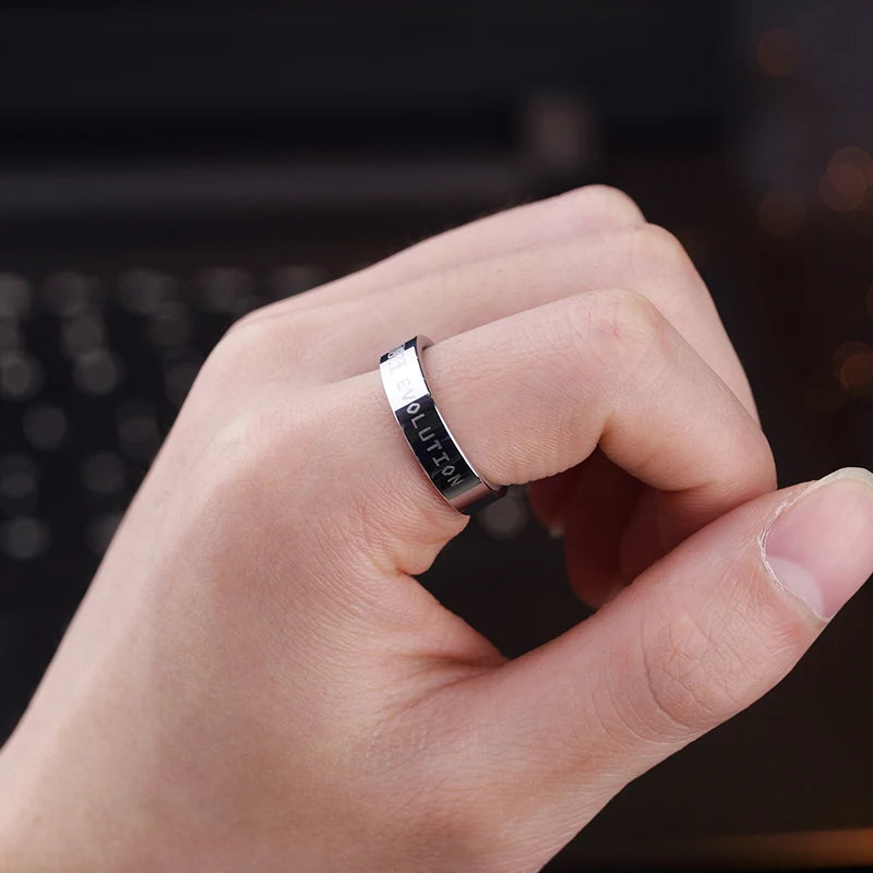 King of Beasts Minimalist Pinky Ring — 3.5mm Width Band