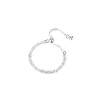 Sparkling Trendy 925 Sterling Silver Starry Sky Pull Adjustment Ring for Woman Girls Personality Designer Jewelry Accessory Gift