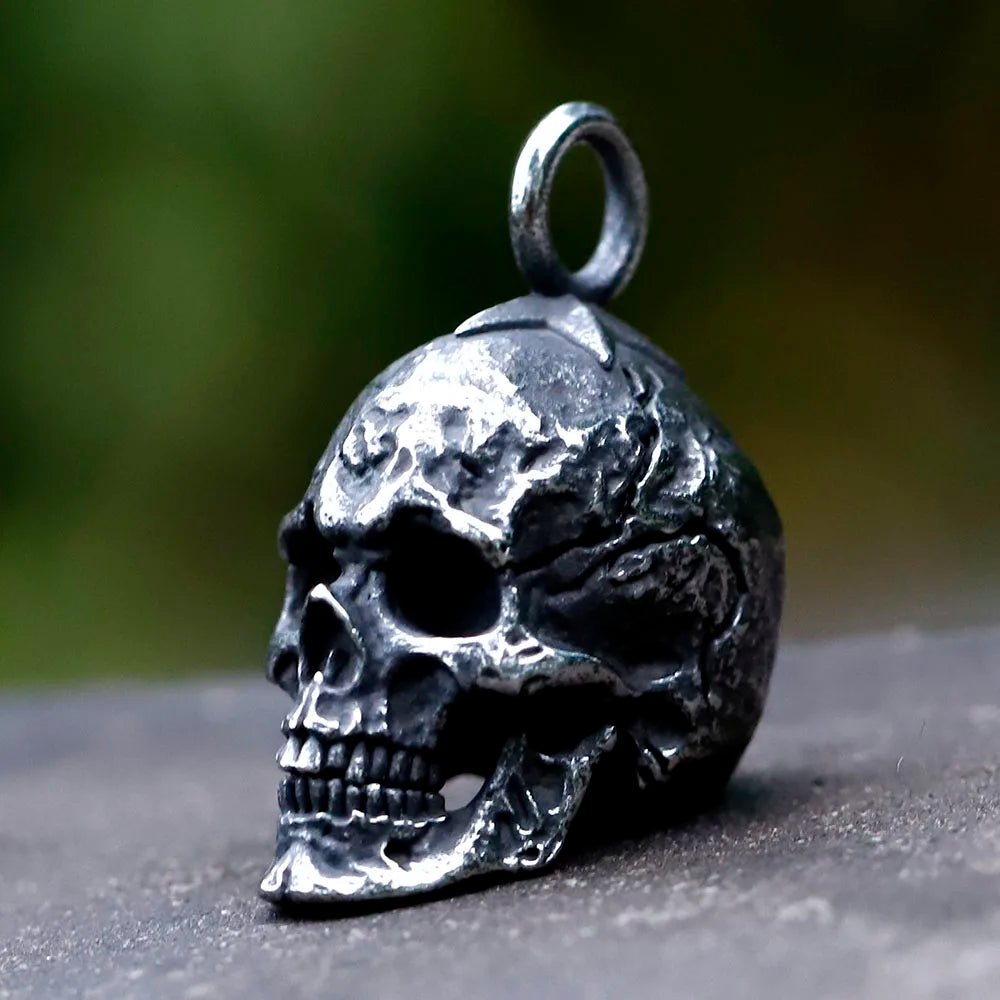 Goat Skull Pendant Necklace — 316L Stainless Steel