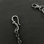 Biker Eagle Charm Trouser Chain Necklace — Stainless Steel