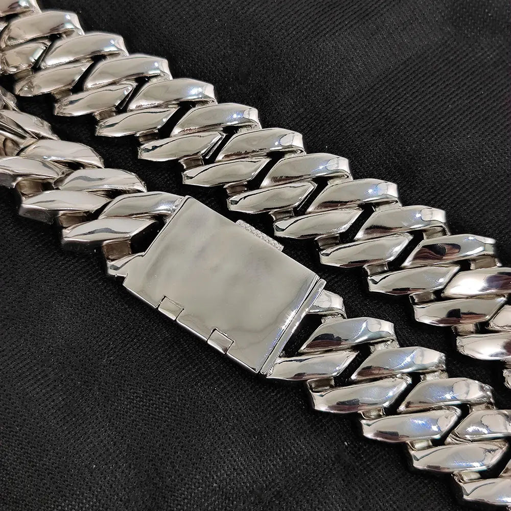Gold Cuban Bracelet Iced Out 25MM Statement