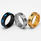 Eye of Horus Ring Stainless Steel