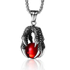 Dragon Claw Stainless Steel Pendant Necklace