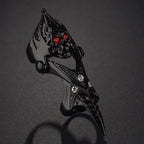 Gothic Punk Dragon Eagle Skull Joint Knuckle Full Finger Claw Ring Unisex Cool Heavy Rock Party Club Charm Knuckle