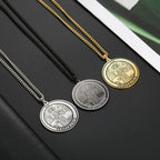 Tarot Card Pendant Necklace — Stainless Steel
