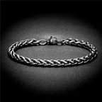Titanium Steel Men Flower Basket Chain Bracelet Stainless Steel Fashion Jewelry Keel Chain Bracelet Jewelry Low Prices