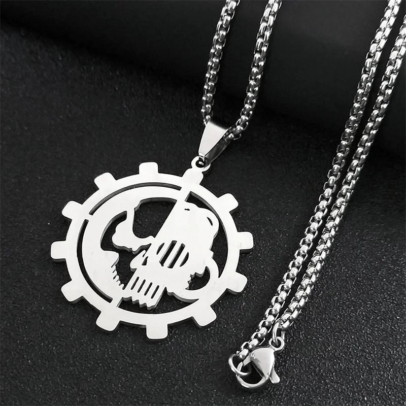Greek Silver Pendant Letter Psi Symbol Jewery