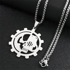 Greek Silver Pendant Letter Psi Symbol Jewery