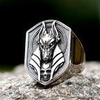 new Arrival Stainless Steel New Design Vintage Egyptian Anubis God Fashion Jewelry Biker Fashion Jewelry free shipping Gift