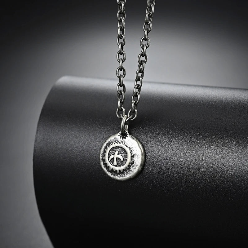 Takahashi Flying Bird Geometric Pendants Titanium Steel Unisex Hip Hop Versatile Necklaces Fashion Jewelry