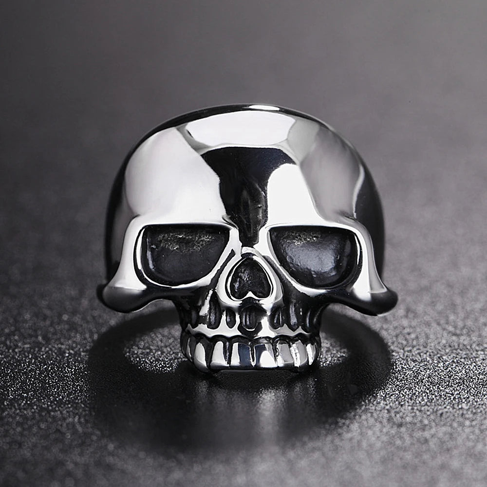 Pirate Skull Ring — Stainless Steel