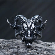 Devil Demon Skull Dragon Ring — Vintage Stainless Steel