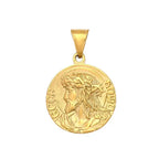 Jesus Portrait Pendant Necklace 316L Stainless Steel Christian Medal Necklaces For Men Women Jewelry Gift Dropshipping