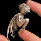Angel Silver Pendant Necklace
