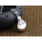 Gawu Box Pendant Can Be Opened Vajra Pestle Six-Character Sutra Zircon Buddha Necklace Male and Female Amulet Jewelry