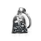 Norse Gods Odin Celtic Knot Motorcycle Bell Necklace Men's Punk Riding Rock Lucky Exorcism Amulet Jewelry