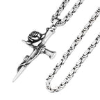 Scorpion Pendant Necklace — Stainless Steel