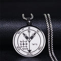 Star Solomon Pendant Necklace — Stainless Steel