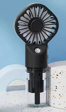 Handheld Mini Fan Air Conditioner USB Rechargeable Portable Mist Cooler Cooling Spray Humidifier Fan for