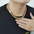 Stainless Steel Cuban Chain Necklace Miami