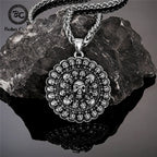 Steampunk Skull Pendant Necklace — Stainless Steel