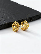 Skeleton Huggie Hoop Earrings — Stainless Steel