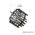 Men's Retro Jesus Cross Ring, Fashion Vintage Stainless Steel Ring for Men, Waterproof Punk Classic Religious Jewelry