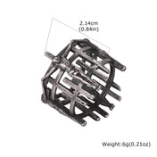 Vintage Jesus Cross Ring — 316L Stainless Steel