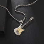 Guitar Pendant Necklace