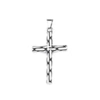 Gothic Vintage Stainless Steel Cross Pendant Necklace For Men Women Punk Hip Hop Unique Cross Necklaces Creative