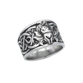 Nine Tailed Fox Ring — Stainless Steel